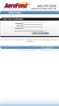 Mobile Screenshot of client.aerofund.com